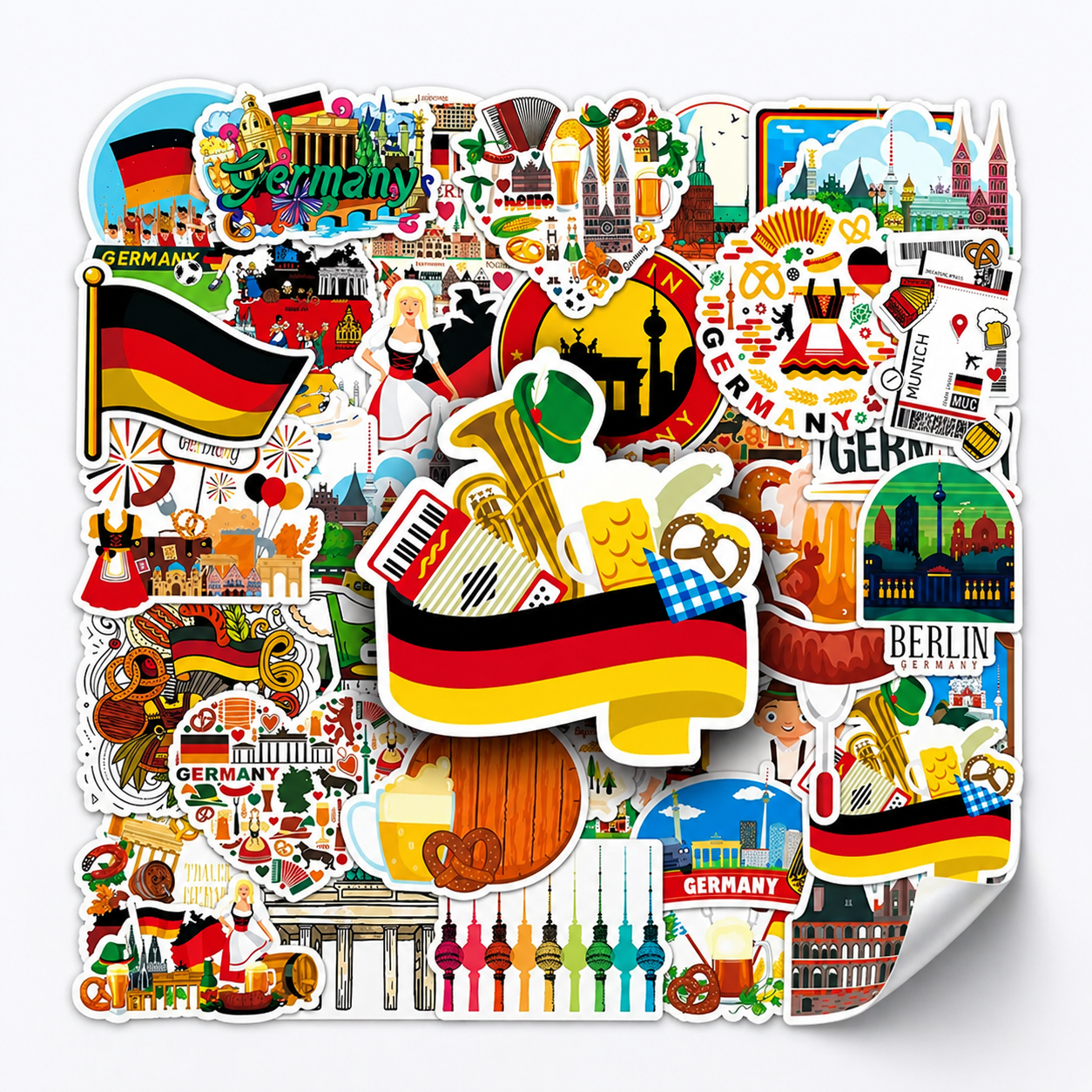 Deutsche Bundesland Sticker